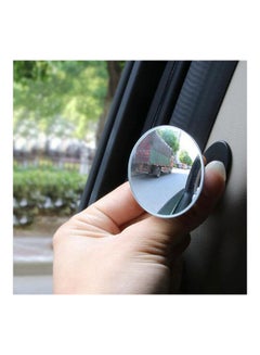 Buy HD 360 Degree Wide Angle Adjustable Car Rear View Convex Mirror Auto Rearview Mirror Vehicle Blind Spot Rimless Mirrors in Saudi Arabia