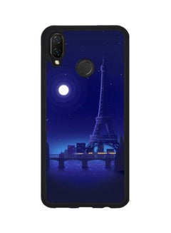 Buy Protective Case Cover For Huawei nova 3i Blue/White in Saudi Arabia