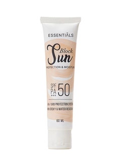 Buy Protection And Moisturising Sun Block Cream SPF 50 60ml in Egypt