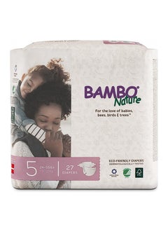 Buy Eco-Friendly Diapers, Size 5, 11-25kg, 27 Diapers in UAE