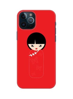 Buy Chinese Doll Printed Slim Case Cover For Apple iPhone 12 Pro Chinese Doll in Saudi Arabia