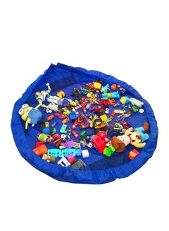 Buy 2 In 1 Portable Play Mat And Toy Storage Bag Large in Saudi Arabia