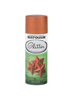Buy Specialty Glitter Spray Paint Orange 290grams in Saudi Arabia