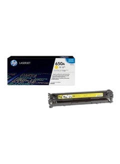 Buy LaserJet Toner Cartridge For HP CP5525 650A Yellow in UAE