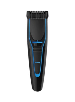 Buy Rechargeable Beard Trimmer 3W Black/Blue in Saudi Arabia