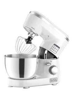 Buy Electric Stand Mixer 1000W 1000.0 W 5035048696781 White/Silver in UAE