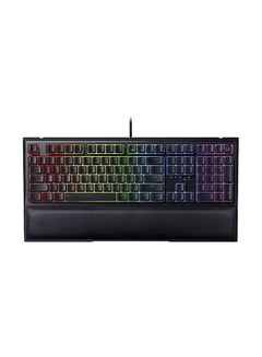 Buy Razer Ornata V2 Gaming Keyboard, Hybrid Mecha-Membrane Switch, Multi-Function Wheel And Media Keys, Chroma Rgb - Black in UAE