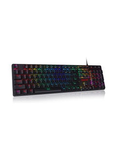 اشتري لوحة مفاتيح ميكانيكية للألعاب شرابنل K589 بإضاءة متعددة الألوان RGB في الامارات