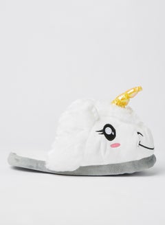 Buy Unicorn Detail Comfort Flip Flops White in Saudi Arabia