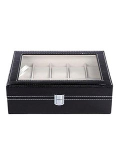 Buy 10-Slot PU Leather Watch Organizer CE182 in Saudi Arabia