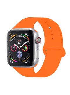 D'VOGUE Compatible With Apple watch iWatch Series 6/5/4/3/2/1 Orange UAE |  Dubai, Abu Dhabi