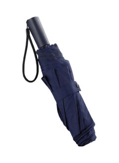 Buy UV Protected Waterproof Umbrella Blue in Saudi Arabia