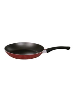 Buy Non Stick Frying Pan Red/Black/Silver 32cm in Saudi Arabia