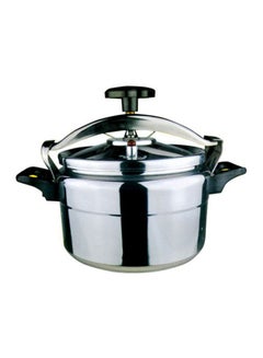 Buy Aluminum Pressure Cooker Silver/Black 7.0Liters in Saudi Arabia