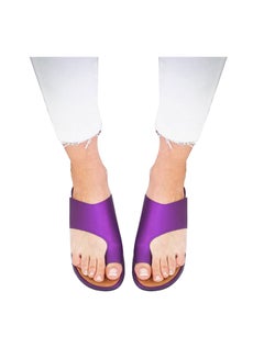 Buy Summer Flip Flops Purple in Saudi Arabia