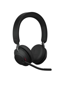 اشتري Evolve2 65 Bluetooth Over ear Headphones with mic Black في السعودية