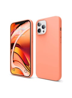 Buy 3 Layer Shockproof Cover Case For iPhone 12 Pro Max Orange in UAE