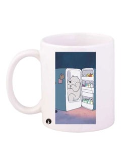 Buy We Bare Bears Printed Mug White/Blue/Pink in Saudi Arabia