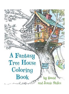 Buy A Fantasy Tree House Coloring Book paperback english in UAE