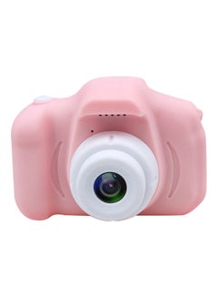 اشتري كاميرا تصوير وتسجيل فيديو رقمية صغيرة للأطفال بشاشة من نوع LCD مقاس 2 بوصة عالية الوضوح تصلح كهدية للأطفال وردي في الامارات
