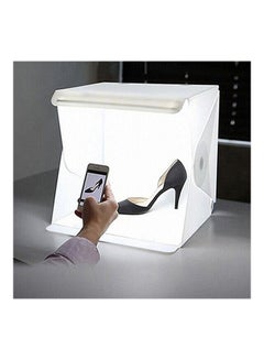 Buy LED Light Room Photo Studio Photography Lighting Tent Backdrop Mini Cube Box white in Saudi Arabia