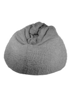 Buy Bagzo Relaxing Bean Bag Gray 100x50x100cm in Saudi Arabia