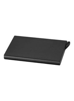 Buy Aluminium Mens Card Holder Black in UAE