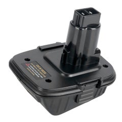 اشتري Dewalt Battery Adapter Black 12 x 9 x 11cm في السعودية