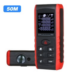 Buy Handheld Digital Laser Distance Meter Black/Red 17 x 4.50 x 11.50cm in Saudi Arabia