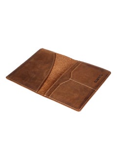 Buy Leather Wallet Brown in Saudi Arabia