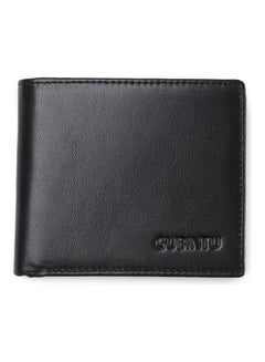 Buy Leather Wallet Black in Saudi Arabia