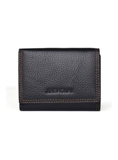 Buy Leather Wallet Black in Saudi Arabia