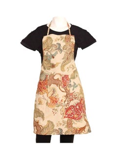 Buy Home Use Apron Beige/Brown/Red 73x54cm in Egypt