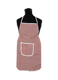 Buy Home Use Apron Red/White XL in Egypt