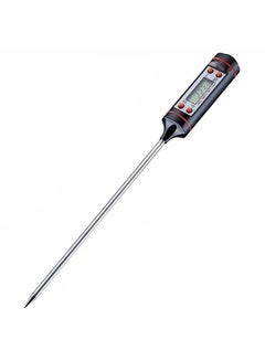Buy Instant Read Digital Thermometer Black/Silver 24 x 1.8 x 1.8cm in Egypt
