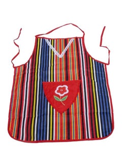 Buy Printed Cotton Apron Red/Blue/Yellow Large in Egypt