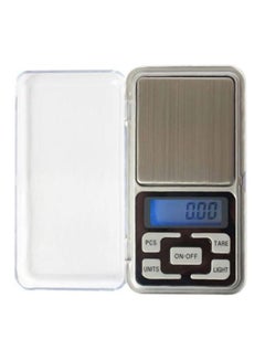 Buy Digital Pocket Scale With LCD Display Brown/Grey/Clear 5.1x0.8x2.7inch in Egypt