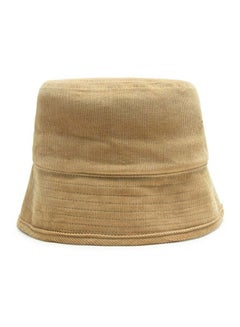 اشتري قبعة سادة بحافة واسعة للحماية من الشمس بيج في الامارات