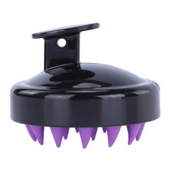 Buy Soft Silicone Hair Scalp Massager Shampoo Comb Dark Purple 8 X 8 X 8cm in UAE