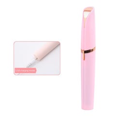 Buy Electric Eyebrow Hair Remover Pink 19 x 2.8 x 10cm in UAE