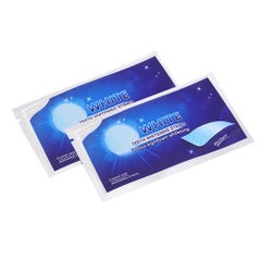 Buy 7 Piece Teeth Whitening Strips Transparent 11.5 x 1 x 7cm in Egypt