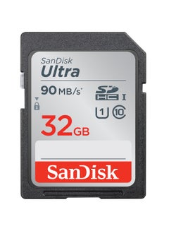 Buy Ultra SDHC UHS-I Memory Card - 90MB/S, C10, U1, Full HD Black in UAE