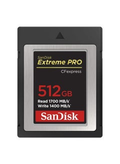 Buy Extreme PRO CFexpress Type B Card – 1700MB/s Read Speed, 1400MB/s Write Speed - 512.0 GB in Saudi Arabia