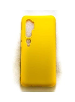 Buy AntiShock Back Cover For Xiaomi Mi Note 10 Yellow in Egypt