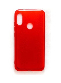 اشتري Back Cover For Xiaomi Mi Note 6 Pro Clear Red في مصر