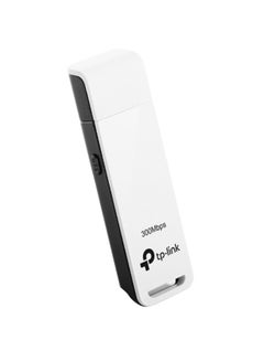 Buy 300Mbps Wireless N USB Adapter White in Saudi Arabia