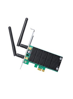 Buy Archer T6E Wireless Dual Band PCI Express Adapter Black/Green in UAE