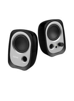 Buy R12U USB Powered Speakers with Easy Connections - Best Design Angle - Convenient Control 3.5mm AUX - Compact Powerful Black in Saudi Arabia