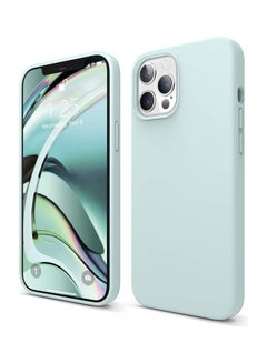 Buy 3 Layer Shockproof Cover Case For iPhone 12 Pro Max Mint Green in UAE