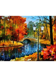 Buy Landscape & Nature Design Framed Vinyl Tableau Multicolor in Egypt